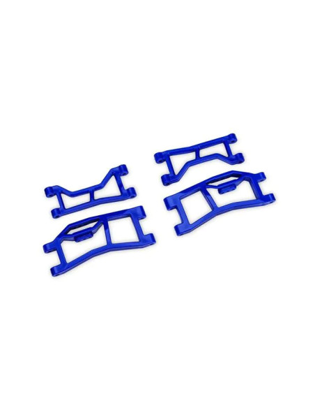 TRX10727-AZUL Brazos de suspensión HD superiores e inferiores traseros Blue WideMaxx - Imagen 1