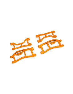 TRX10727-NARANJA Brazos de suspensión HD superiores e inferiores traseros WideMaxx - Imagen 1