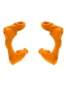 TRX10732NARANJA Bloques de ruedas (cubos en C), izquierdo y derecho (NARANJA)MINI MAXX,MINI XRT - Imagen 1