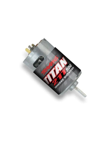 TRX3975R Motor Titan 550, rotación inversa (21 vueltas/14 voltios) (1) - Imagen 1