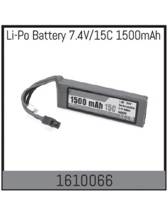 ABSIMA BATERIA LiPo 7.4V/15C 1500mAh 1,4V 2S - Imagen 1