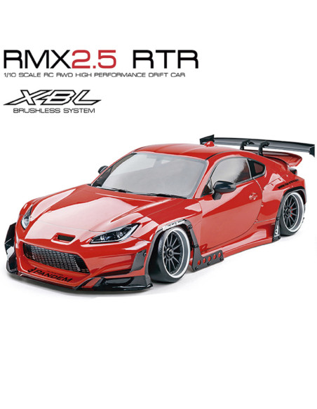 DRIFT MST RMX 2.5 RWD RTR GR86R ROJO BRUSHLESS