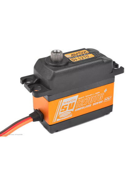 SV-1270TG PLUS SERVO SAVOX Digital  Alto Voltaje  Motor sin núcleo - Engranaje de titanio - Imagen 1