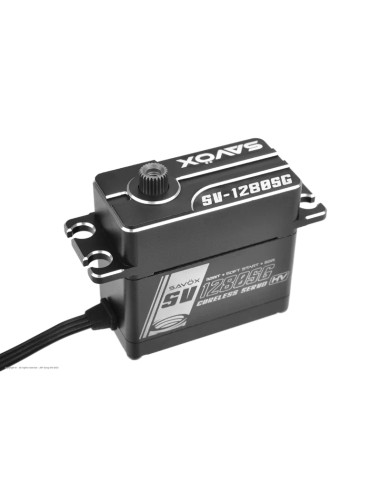 SV-1280SG SERVO SAVOX Digital  Alto Voltaje Motor sin núcleo  Engranaje de acero - Imagen 1