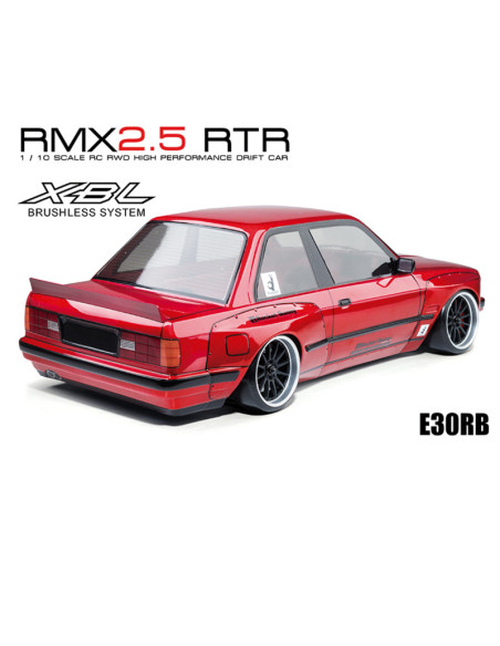 MST DRIFT RMX 2.5 RWD E30RB BMW ROJO BRILLANTE BRUSHLESS - Imagen 2