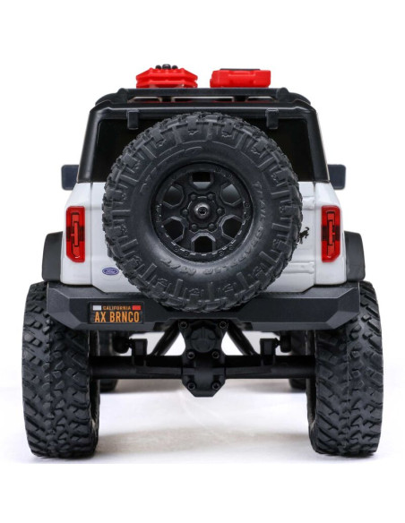AXIAL Ford Bronco 4x4 RTR Brushed Rock Crawler1/24 (batería y cargador incluidos)BLANCO - Imagen 4