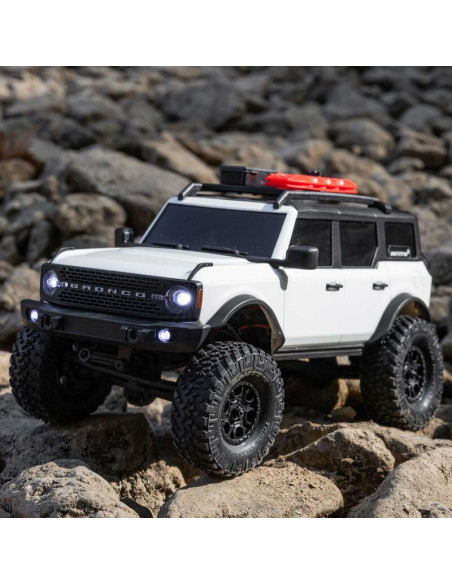 AXIAL Ford Bronco 4x4 RTR Brushed Rock Crawler1/24 (batería y cargador incluidos)BLANCO - Imagen 8