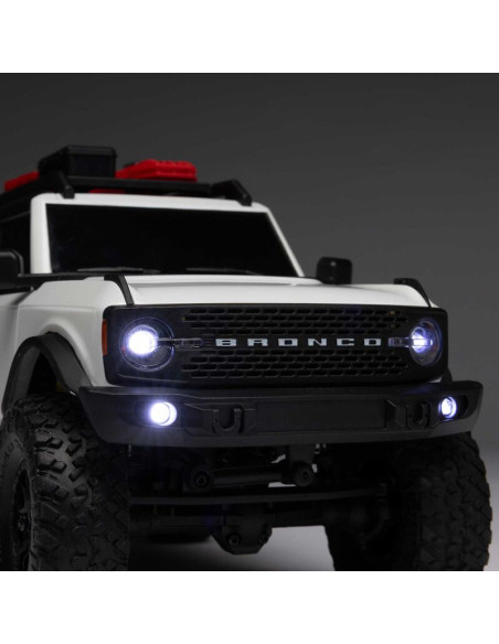 AXIAL Ford Bronco 4x4 RTR Brushed Rock Crawler1/24 (batería y cargador incluidos)BLANCO - Imagen 12