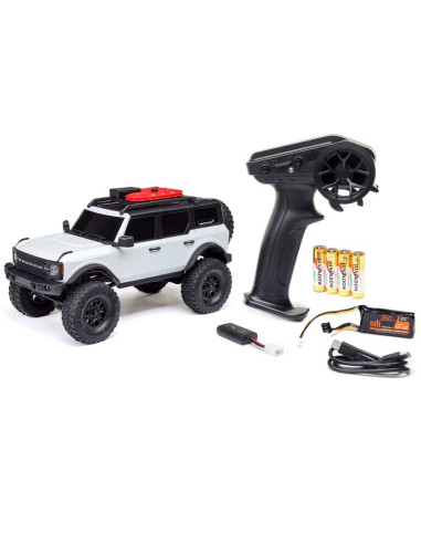 AXIAL Ford Bronco 4x4 RTR Brushed Rock Crawler1/24 (batería y cargador incluidos)BLANCO - Imagen 15