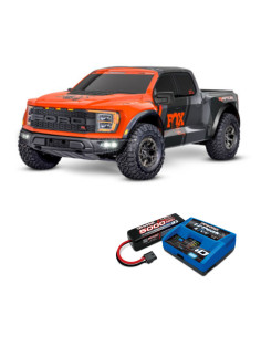 PACK TRAXXAS FORD F-150 RAPTOR R ULTIMATE FOX 2+PAQUETE 4S BATERIA Y CARGADOR - Imagen 1