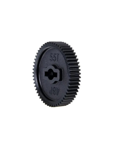 TRX8358 TRAXXAS Engranaje recto de 55 dientes (paso 48) 4-TECH - Imagen 1