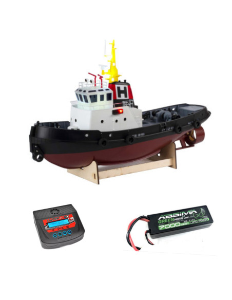 PACK PRO BOAT Remolcador Horizon Harbor de 30 pulgadas,RTR+BATERIA  Y CARGADOR - Imagen 1