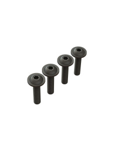 ARA727412 Tornillo de cabeza abombada con brida M4x18mm (4) - Imagen 1