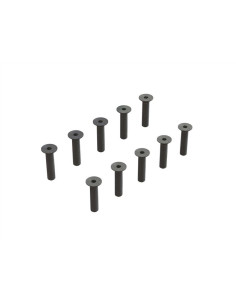 ARA703016 Tornillo de máquina hexagonal de cabeza plana, M3,5 x 16 mm (10) - Imagen 1