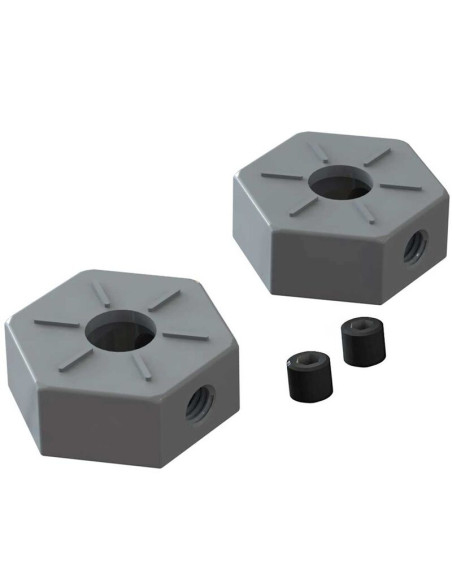 AR310871Hexágonos de aluminio opcionales 14mm 2 Unidades Arrma - Imagen 1