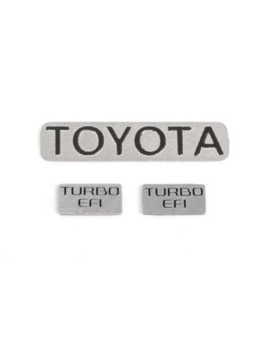 Z-S2040 Emblemas metálicos para Toyota Xtra Cab RC4WD 1987 - Imagen 1