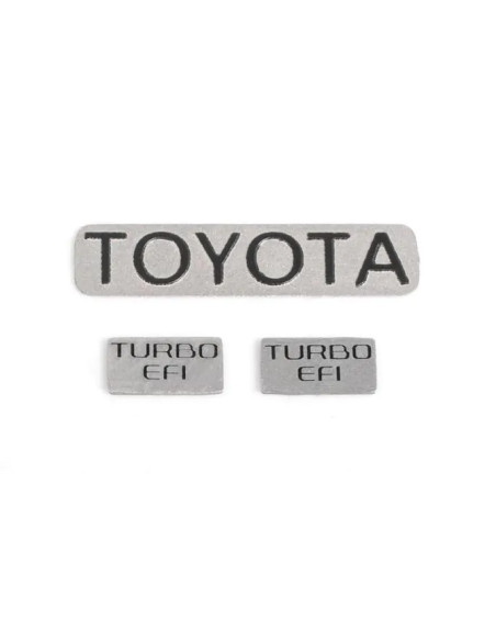Z-S2040 Emblemas metálicos para Toyota Xtra Cab RC4WD 1987 - Imagen 1