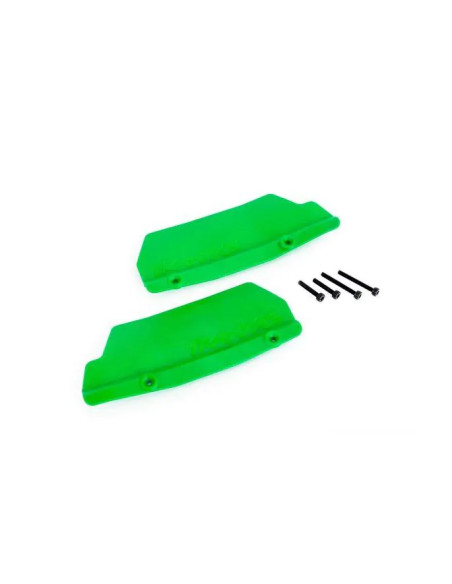 TRX9519G Guardabarros traseros, verdes (izquierdo y derecho)/ 3x15 CCS (2)/ 3x25 CCS (2 - Imagen 1