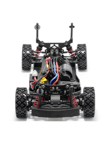 HNR MITSUBISHI EVO 1/10 DRIFT BRUSHLESS 60A 3300KW 4X4 WATERPROOF BLANCO RTR - Imagen 3