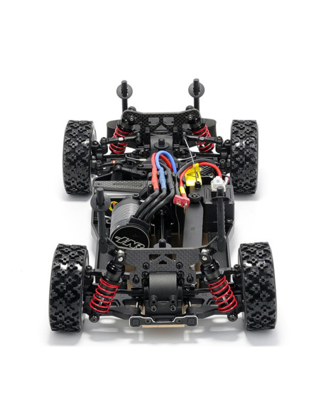HNR MITSUBISHI EVO 1/10 DRIFT BRUSHLESS 60A 3300KW 4X4 WATERPROOF BLANCO RTR - Imagen 4