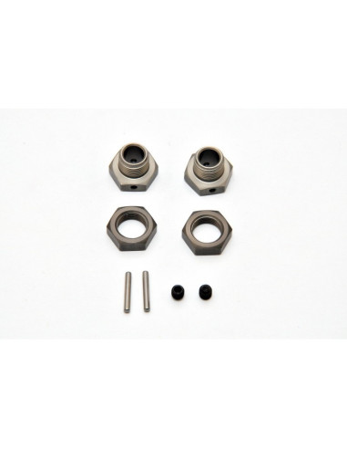 HOBAO 85034 Hexagonos ruedas +1mm HoBao x2 uds. - Imagen 1
