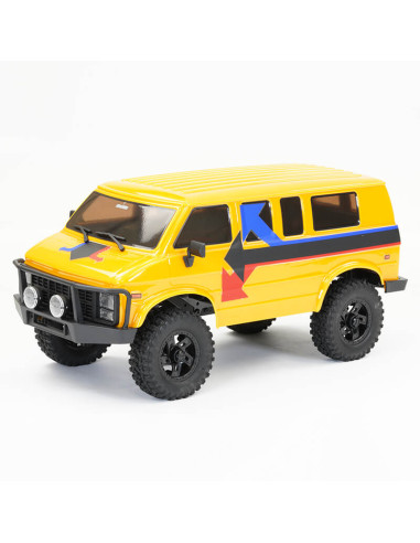 FTX OUTBACK MINI XP 1:18 EVO VAN TRAIL RTR AMARILLO MOSTAZA - Imagen 1