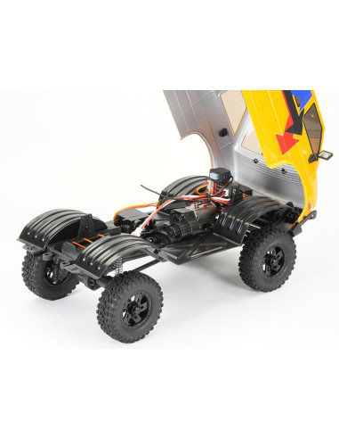FTX OUTBACK MINI XP 1:18 EVO VAN TRAIL RTR AMARILLO MOSTAZA - Imagen 2