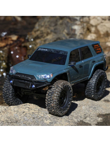 AXIAL Toyota 4Runner 4X4 RTR 1/24, cepillado (batería y cargador incluidos), GRIS - Imagen 13