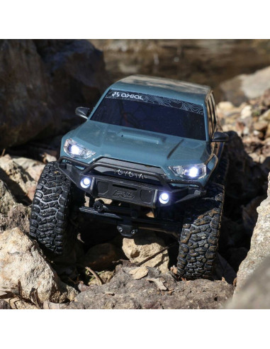 AXIAL Toyota 4Runner 4X4 RTR 1/24, cepillado (batería y cargador incluidos), GRIS - Imagen 12