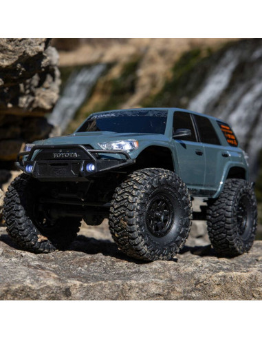 AXIAL Toyota 4Runner 4X4 RTR 1/24, cepillado (batería y cargador incluidos), GRIS - Imagen 15