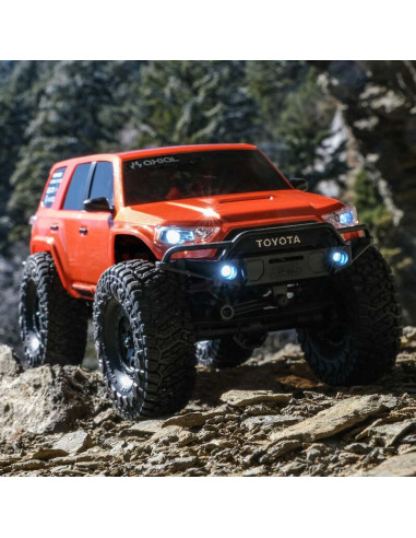 AXIAL Toyota 4Runner 4X4 RTR 1/24, cepillado (batería y cargador incluidos)NARANJA - Imagen 12