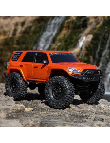 AXIAL Toyota 4Runner 4X4 RTR 1/24, cepillado (batería y cargador incluidos)NARANJA - Imagen 15