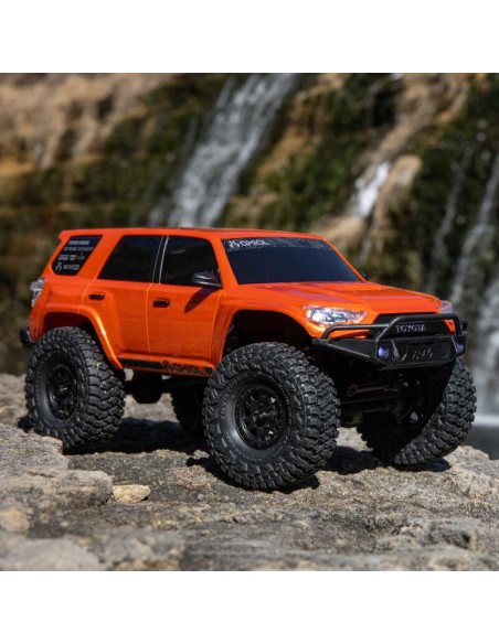 AXIAL Toyota 4Runner 4X4 RTR 1/24, cepillado (batería y cargador incluidos)NARANJA - Imagen 15