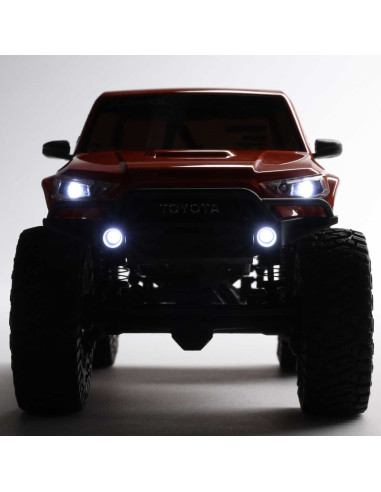 AXIAL Toyota 4Runner 4X4 RTR 1/24, cepillado (batería y cargador incluidos)NARANJA - Imagen 18
