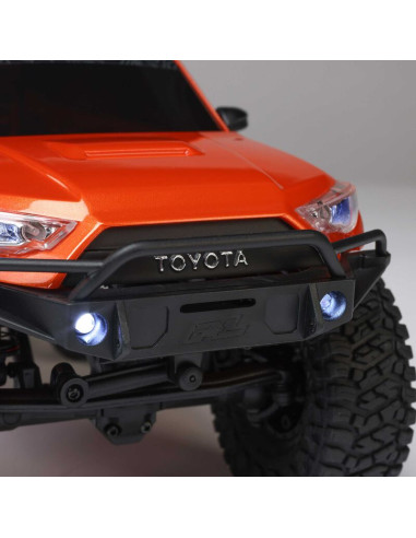 AXIAL Toyota 4Runner 4X4 RTR 1/24, cepillado (batería y cargador incluidos)NARANJA - Imagen 20