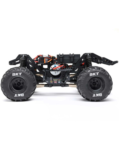 LOSI MONSTER TRUCK cepillado Mini LMT Zombie 2S 4X4 RTR a escala 1/18 (batería y cargador incluidos), rojo - Imagen 23
