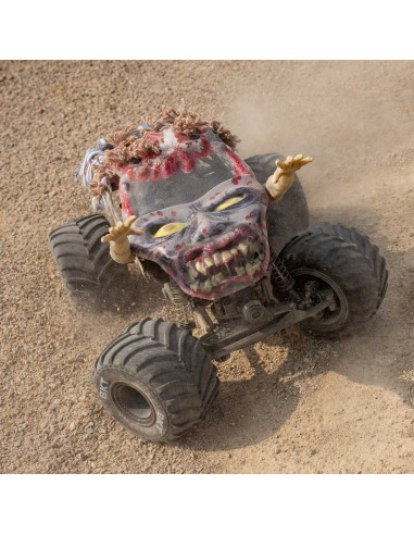 LOSI MONSTER TRUCK cepillado Mini LMT Zombie 2S 4X4 RTR a escala 1/18 (batería y cargador incluidos), rojo - Imagen 25