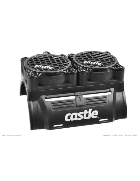 CC-011-0153-00 CASTLE VENTILADOR DOBLE CC V2 Motores serie 20 - Imagen 1