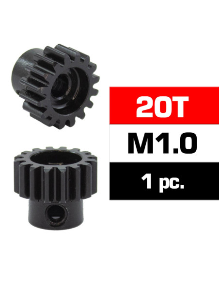 UR4310-20 PIÑÓN DE ACERO HSS M1.0 20T CON DIÁMETRO INTERIOR DE 5,0 mm - Imagen 1
