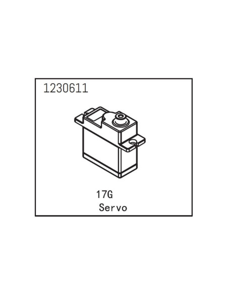ABSIMA1230611 17g Mini Servo - Imagen 1