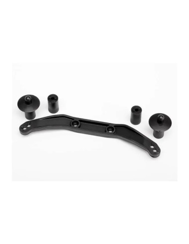 TRX6815R Soporte de carrocería (1)/poste de soporte de carrocería (2) (delantero o trasero) - Imagen 1