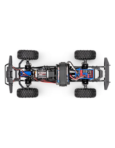 TRAXXAS LAND ROVER DEFENDER 1/18 TRX-4M 4WD ELECTRICO AZUL CLARO - Imagen 5