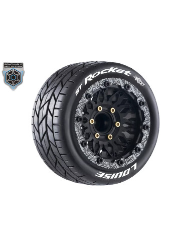 Louise RC - MFT - ST-ROCKET Juego de neumáticos 14 mm y 17 mm 1/10 MONTADO LR-T3311SX - Imagen 2