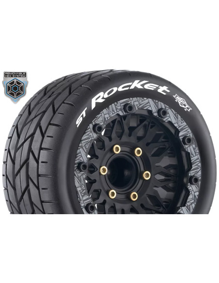 Louise RC - MFT - ST-ROCKET Juego de neumáticos 14 mm y 17 mm 1/10 MONTADO LR-T3311SX - Imagen 1
