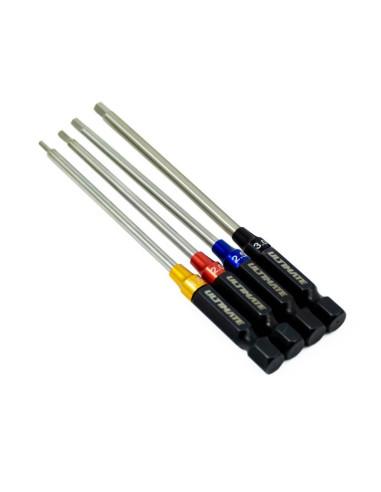 UR8360X ULTIMATE RACING SET PUNTAS ALLEN POWER TOOL PRO 98mm CON INDICADOR (1.5/2.0/2.5/3.0) - Imagen 1