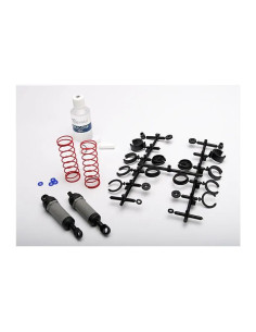 TRX3760A Ultra Shocks (gris) (largos) (completos con espacio de precarga de resorte - Imagen 1