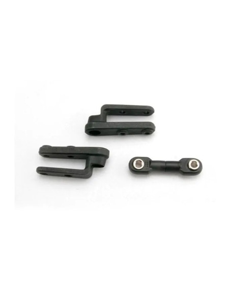 TRX3968 Servo bocinas, dirección (2)/ enlace de dirección (rosca de 3 x 12 mm - Imagen 1