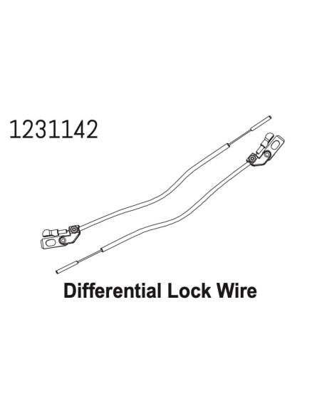 AB1231142 Cables Set (Diff-Lock) CR4.4 ABSIMA - Imagen 1