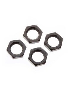 AR310449 Tuerca de rueda de aluminio de 17 mm negra (4) - Imagen 1