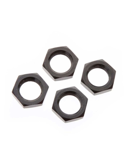 AR310449 Tuerca de rueda de aluminio de 17 mm negra (4) - Imagen 1